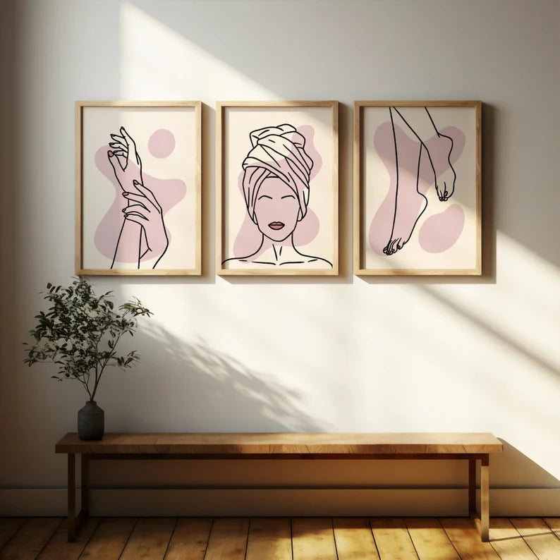 Beauty Parlor Wall Decor