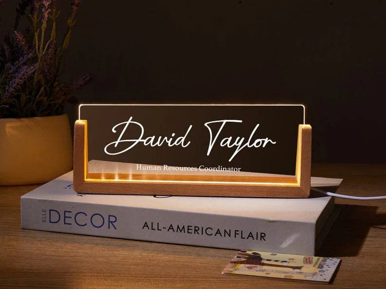 Desk Name Plates