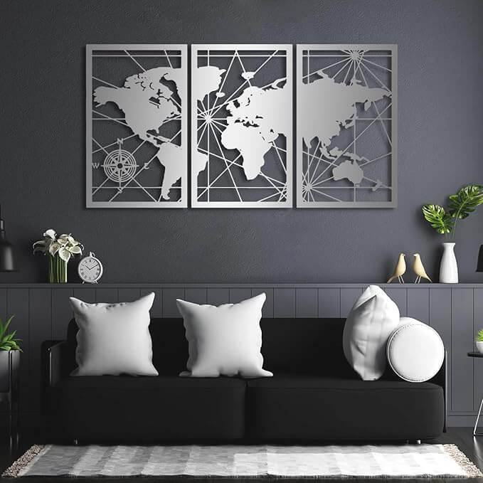 Maps Wall Decor