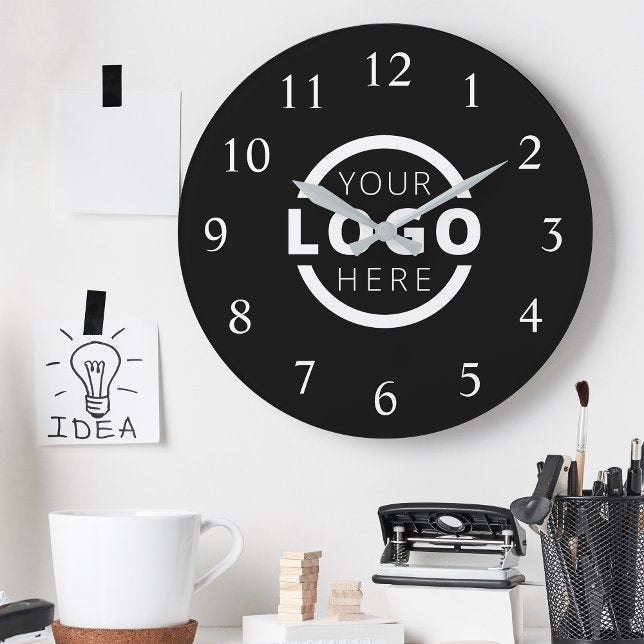 Business Logo Wall Clocks
