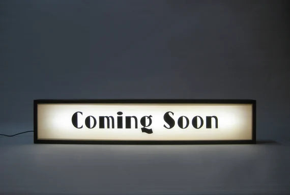 Opening Soon Decor