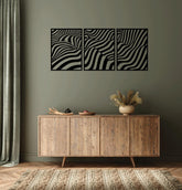 3D Abstract Modern Wall Art Design (Set of 3)