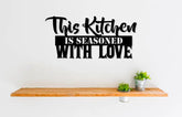 Kitchen Quote Black and Beautiful