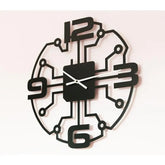 Binary lines wall clock
