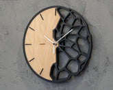 Futuristic Organic Nest Wall Clock