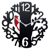 Heavy tree wall clock