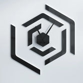 Premium modern acrylic wall clock