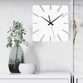 Square Modern Wall Clock Design