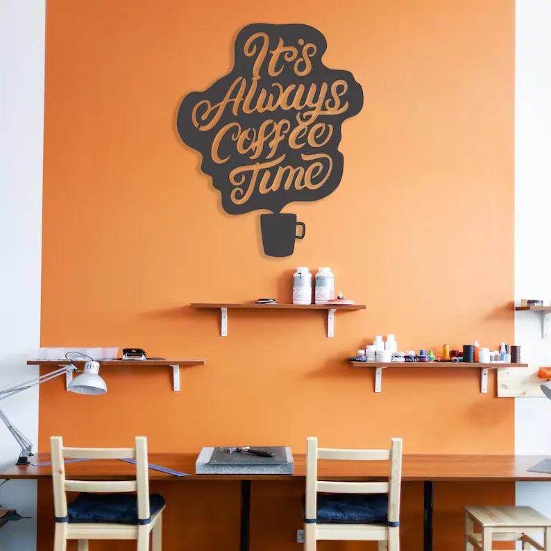 Coffee Time Wall Decor