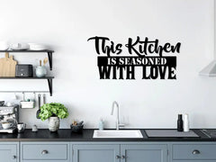 Kitchen Quote Black and Beautiful