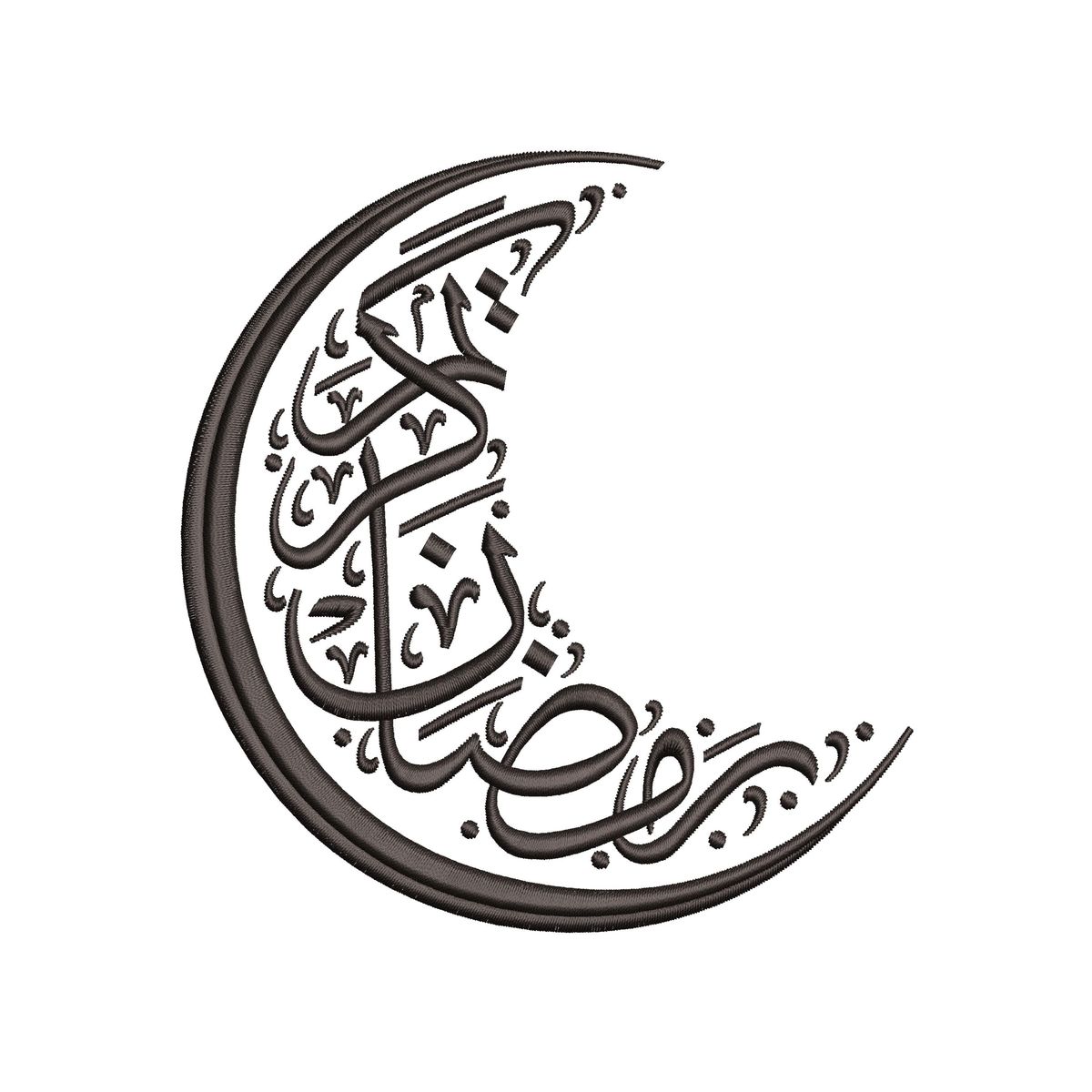 Ramadan Moon Shape wall Sticker
