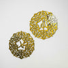 Set of 2 allah muhammad floral wall art