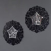 Set of 2 allah muhammad floral wall art