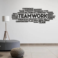 Teamwork Wall Decor For Office
