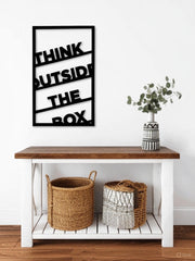 Think Outside The Box on Wall