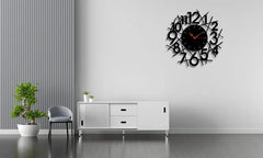 Abstract Number Wall Clock Round