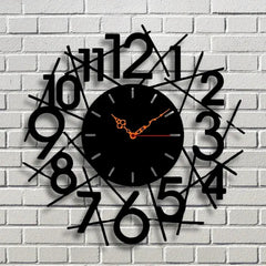 Abstract Number Wall Clock Round