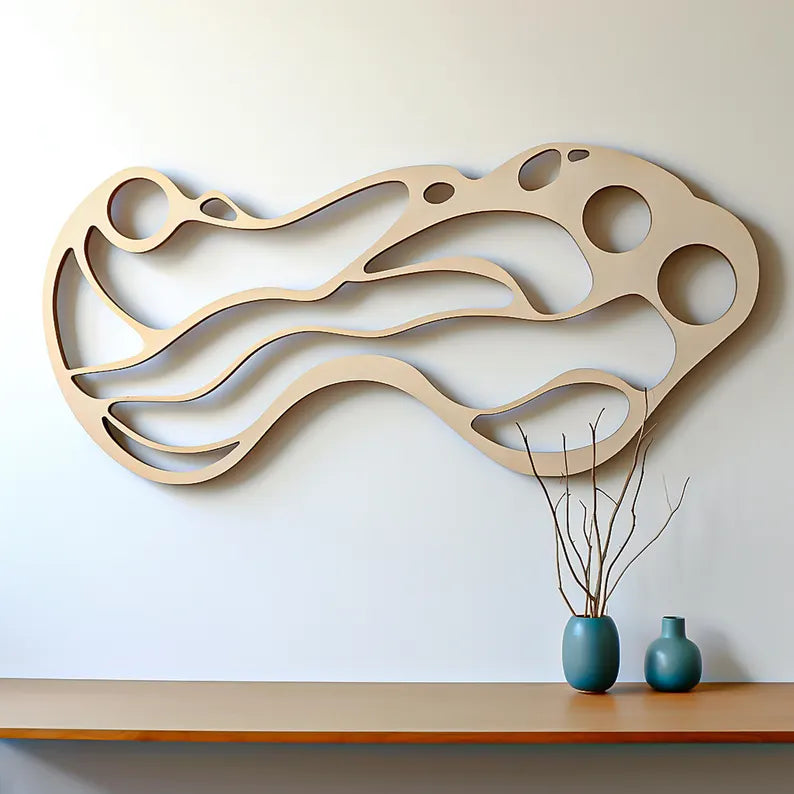 Wall Panel Abstract Design Abstract panel Wall art decor – Shahnoor