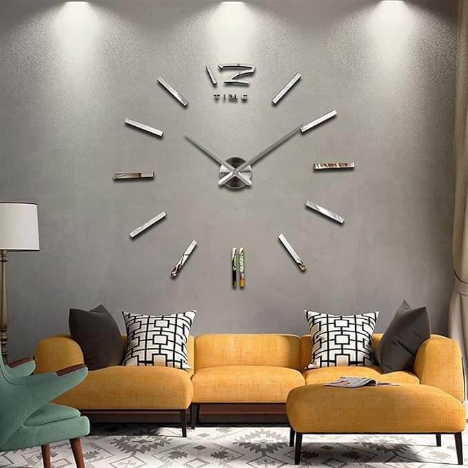 Big Round Bullet wall clock