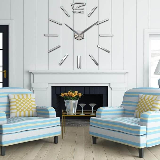 Big Round Bullet wall clock