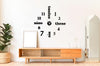 Big Round Words Wall Clock