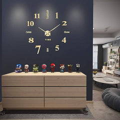 Big Round Words Wall Clock