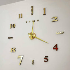 Big Round Words Wall Clock