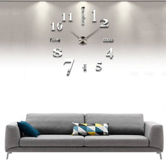 Big Round Words Wall Clock