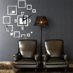 DIY acrylic clock for decoration