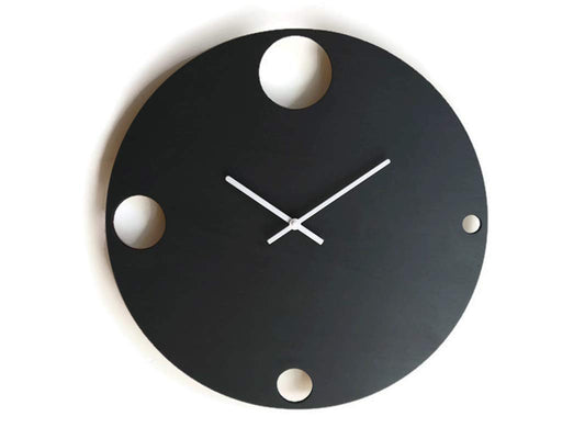 Dark Walnut Wooden Wall Clock