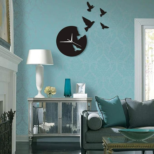 Flying Birds Wall Clock