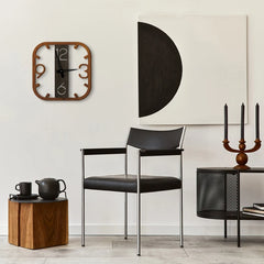 Four Numbers Holo Wall Clock
