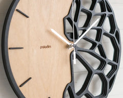 Futuristic Organic Nest Wall Clock
