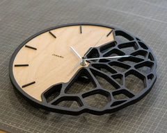 Futuristic Organic Nest Wall Clock