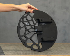 Futuristic Organic Nest Wall Clock