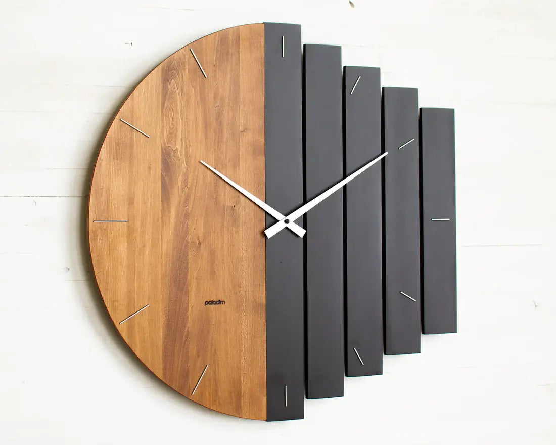 Industrial component wall clock