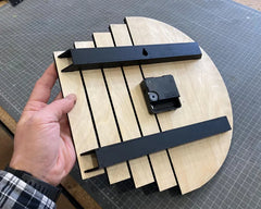 Industrial Component Wall Clock