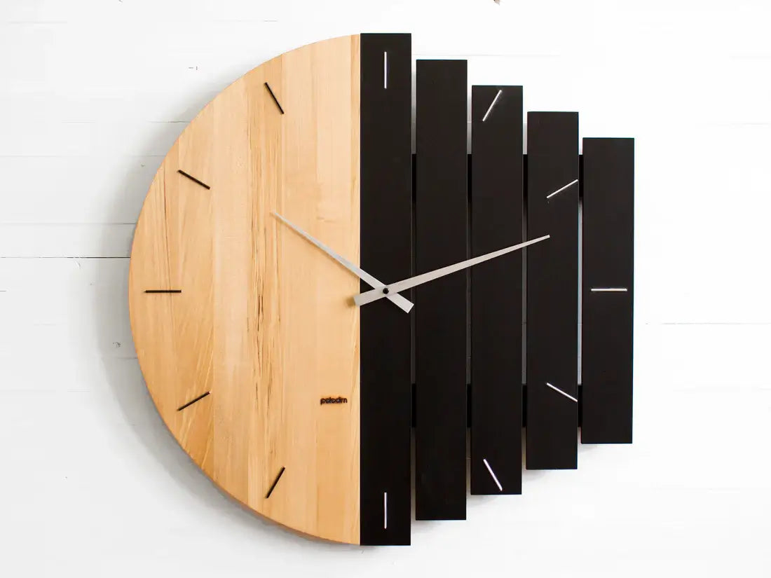 Industrial component wall clock