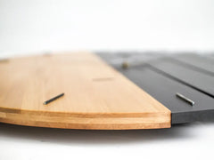 Industrial component wall clock