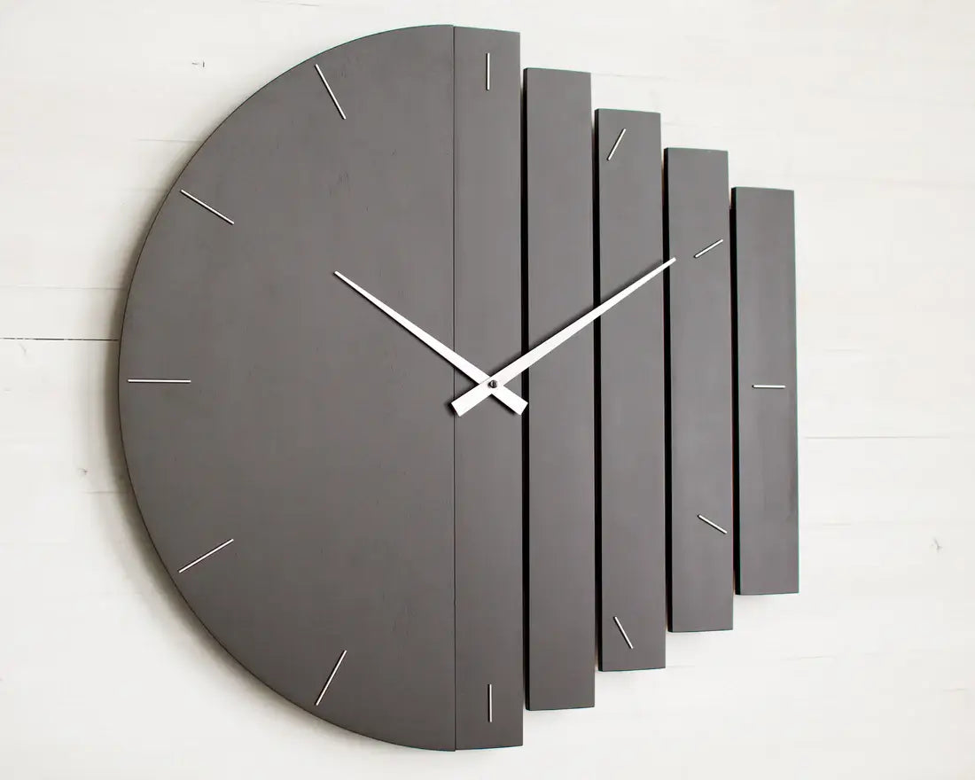 Industrial component wall clock