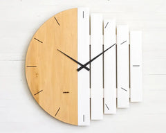 Industrial component wall clock