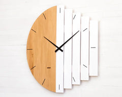 Industrial component wall clock