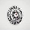 Kufi Kalma Round Acrylic Wall Clock