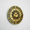 Kufi Kalma Round Acrylic Wall Clock