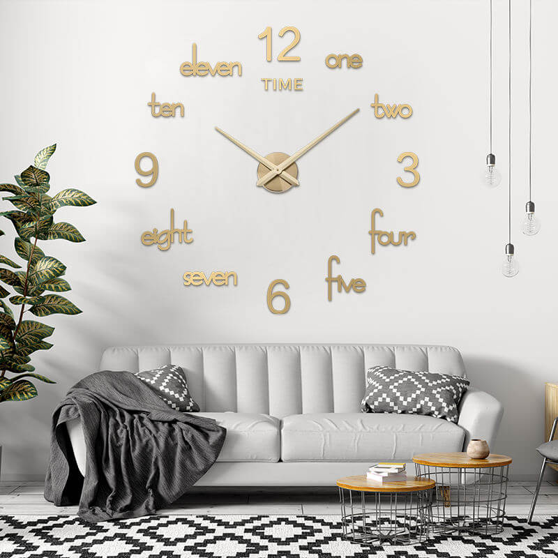 Large Size DIY Clock
