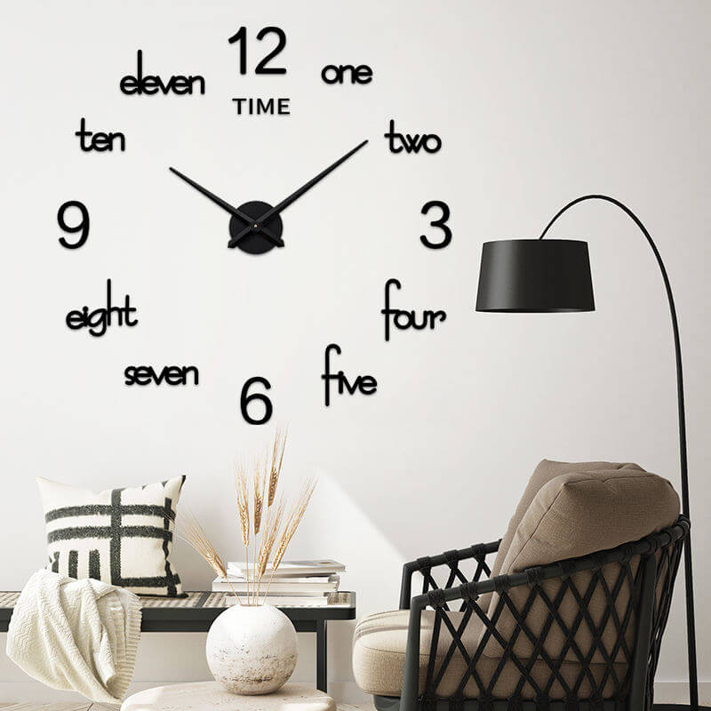 Large Size DIY Clock
