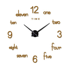 Large Size DIY Clock