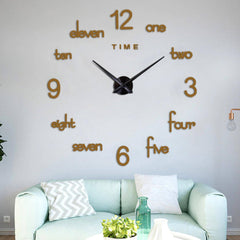 Large Size DIY Clock