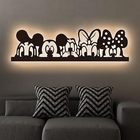 Mickey family wall sticker