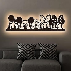 Mickey family wall sticker